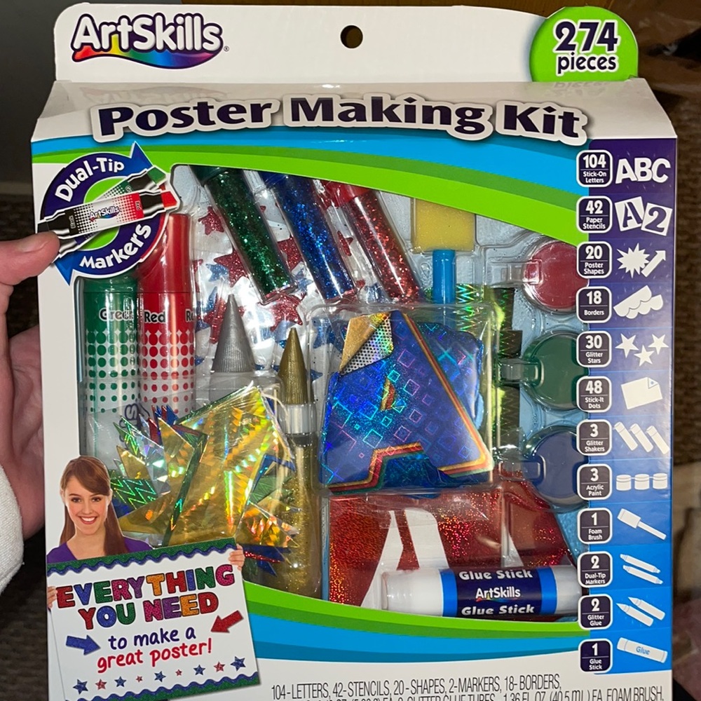 Poster making kit